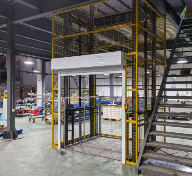 金溪食品厂物料提升