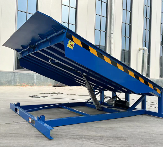 金溪固定式登车桥应用